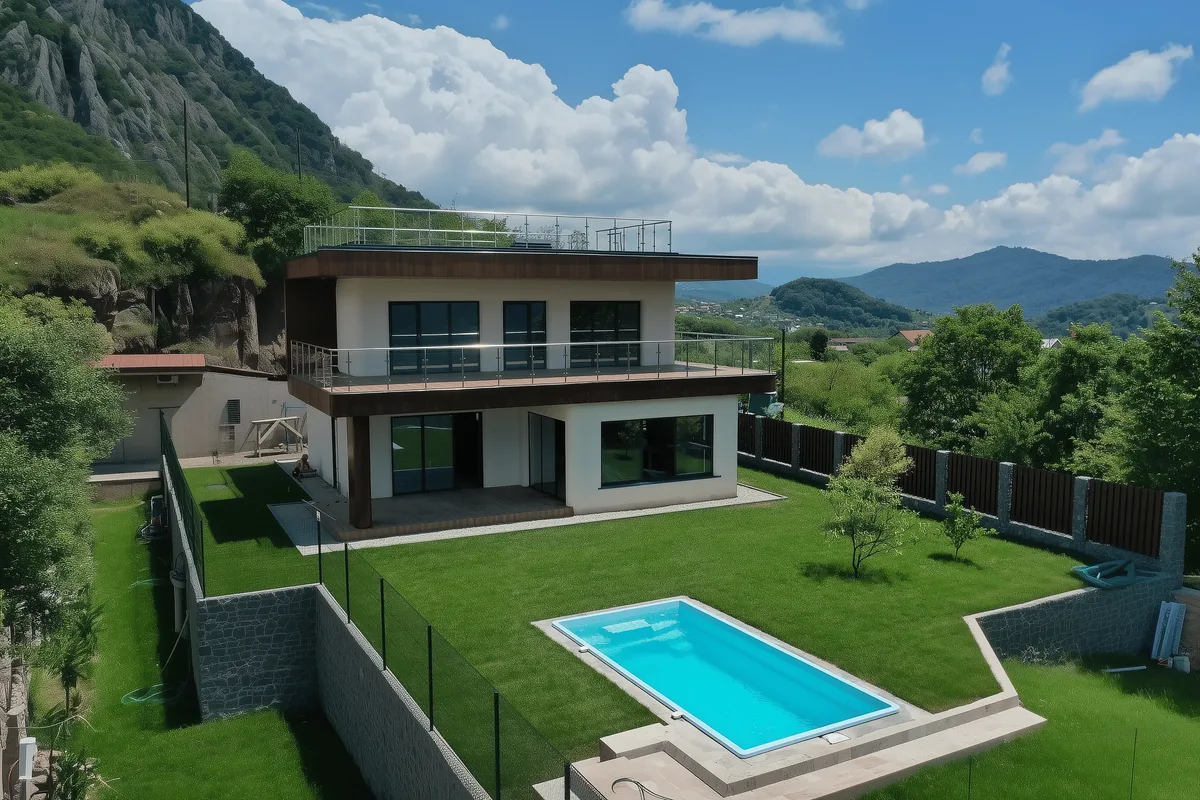 Композитный бассейн Laguna 6 — визуализация в Перми