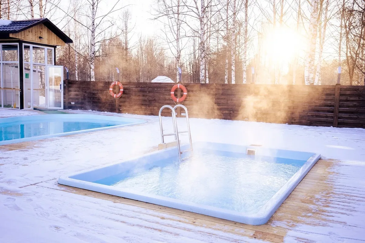 Композитный бассейн Laguna 4 — установка в Перми