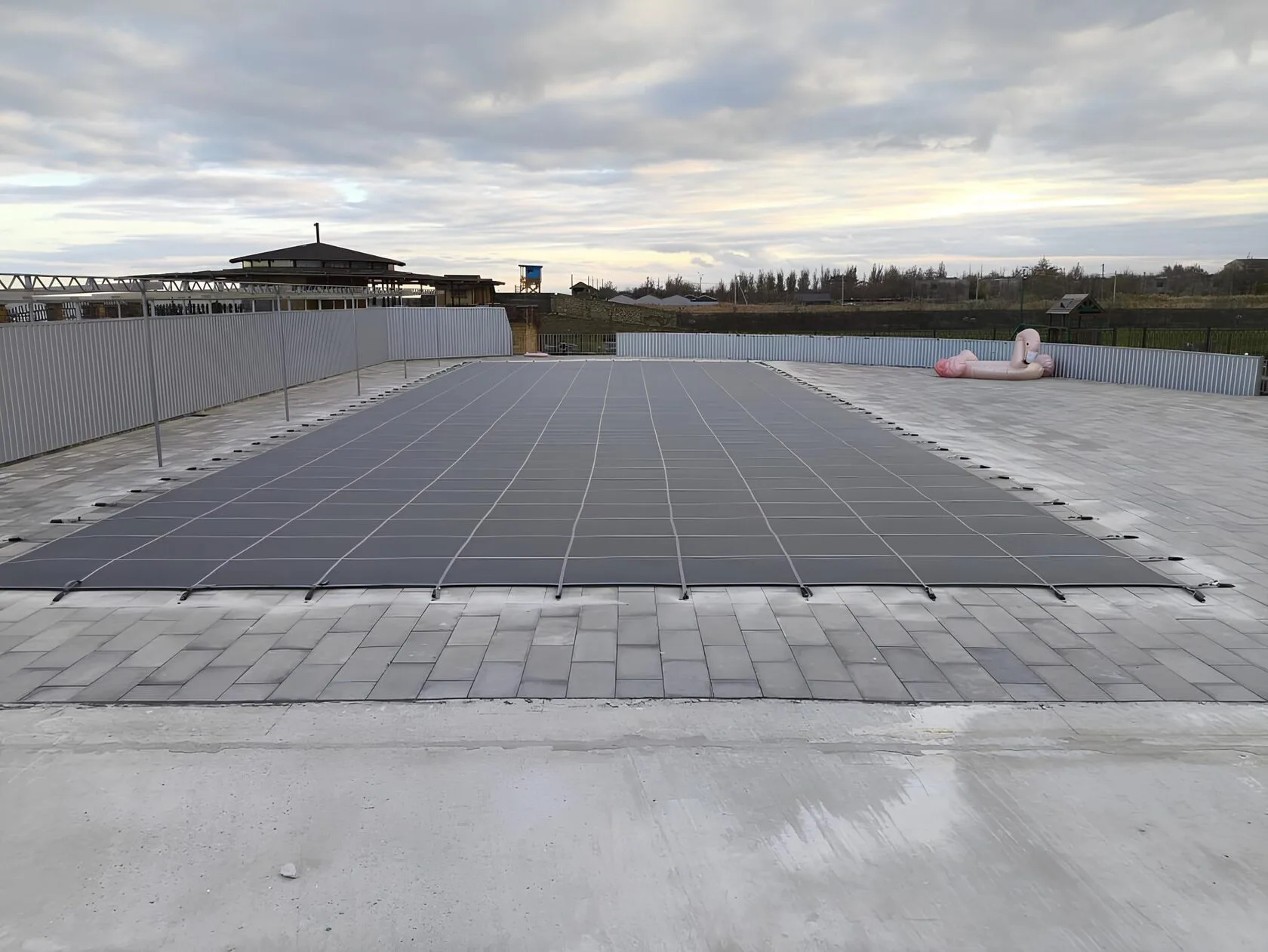 Защитное покрывало для бассейна в Перми