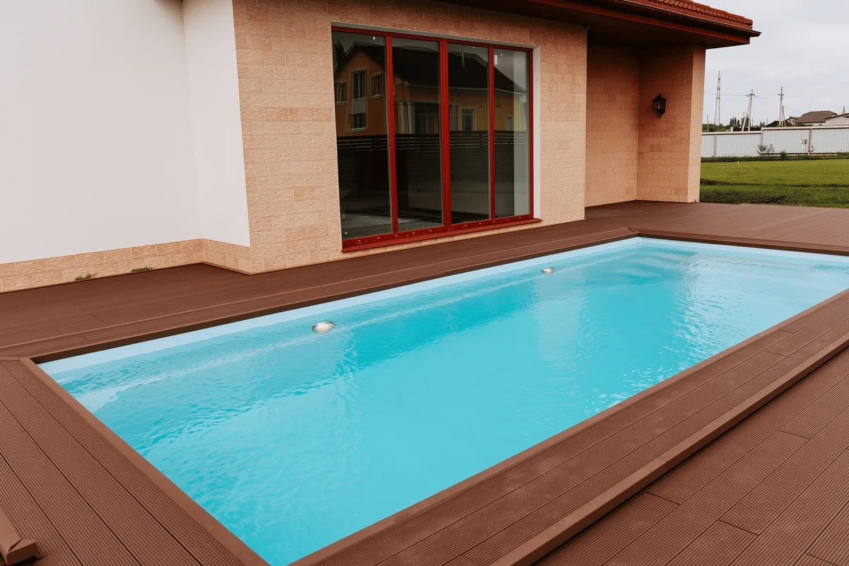 Композитный бассейн Laguna 8 — вид сверху в Перми