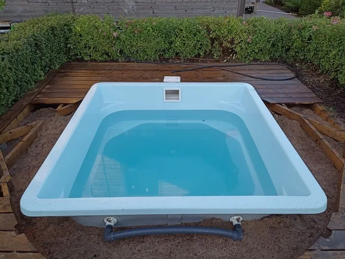 Композитная купель Laguna 2 — установка в Перми