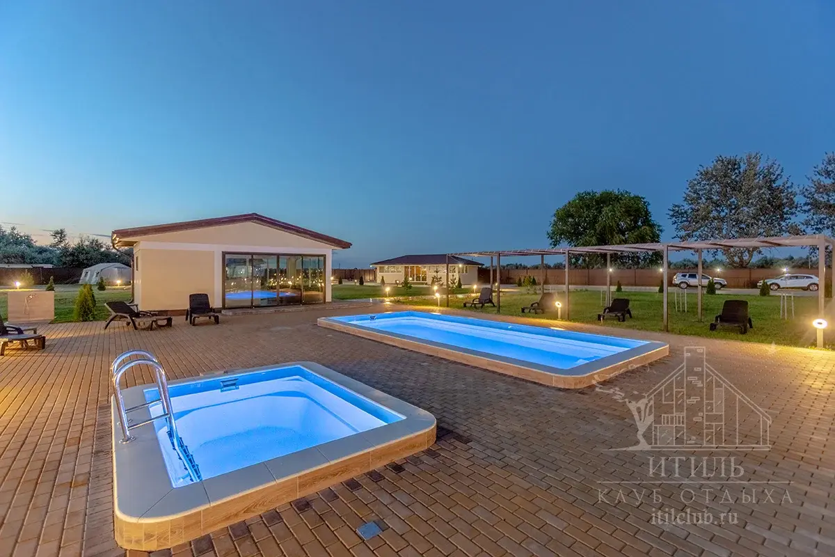 Композитная купель Laguna 3 — установка в Перми